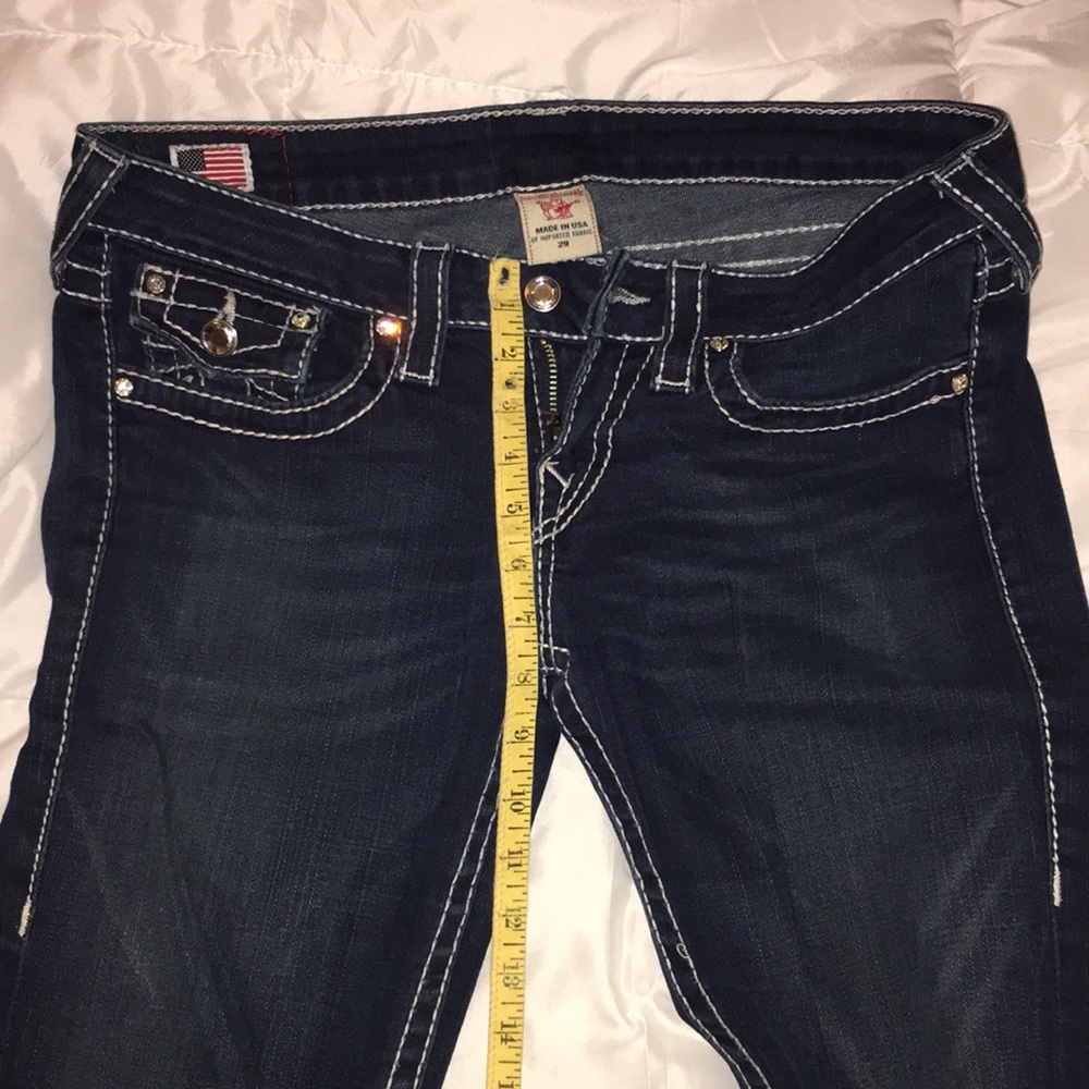True Religion, Dark Wash, “Billy” Jeans. Sz 29/31 - Picture 3 of 12